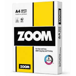 Папір офісний ZOOM А4 80 г/м2, 500арк