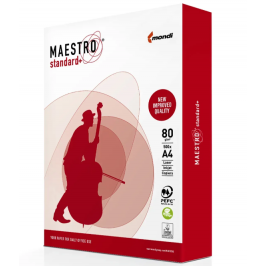 Папір офісний Maestro Standard+ А4 80 г/м2, 500арк