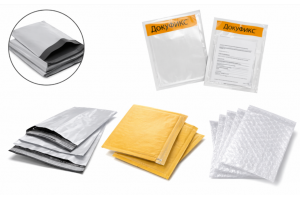 Пакети та конверти для відправлень — кур’єрські, докуфікси, бандерольні