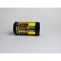 Пакети для сміття 35л EXTRA STRONG - 50шт (50х55см) чорні