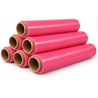 Стрейч пленка РОЗОВАЯ 20 мкм 500 мм - 1,7 кг