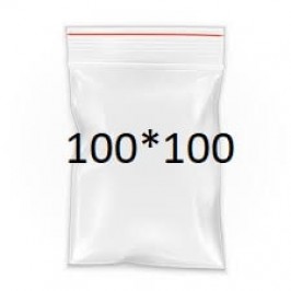  Пакети із замком Zip-lock 100х100 (100шт)