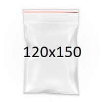  Пакети із замком Zip-lock 120х150 мм (100шт)